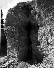 Fundort der mesolithischen Feuerstelle 1971