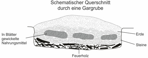 Schnitt Gargrube